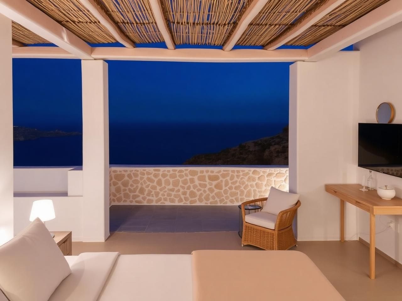 Boutique hotel suite with sea view in Sifnos