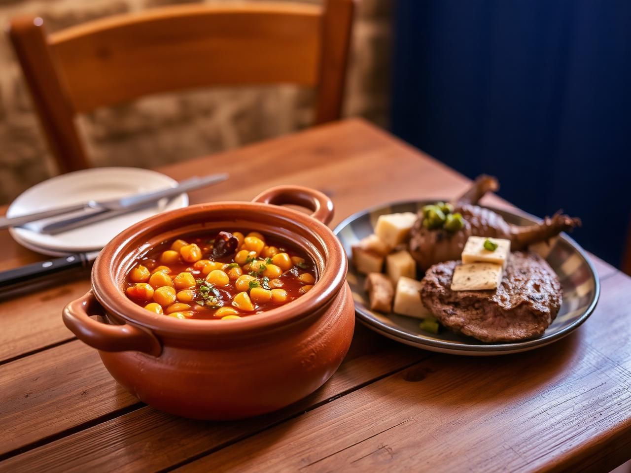Eat revithada in Artemonas on Sunday
