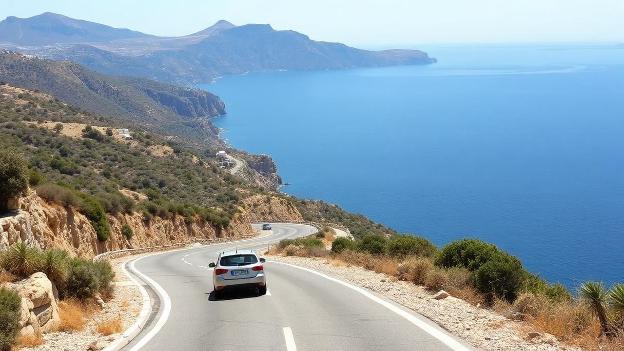 Drive to Heronissos for fish lunch atmospheric illustration used in the travel experience gallery