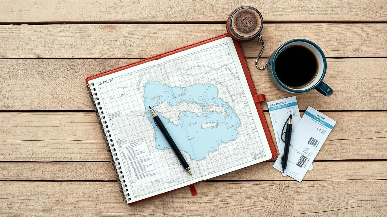 Plan logistics with the travel info hub travel experience illustration for Sifnos