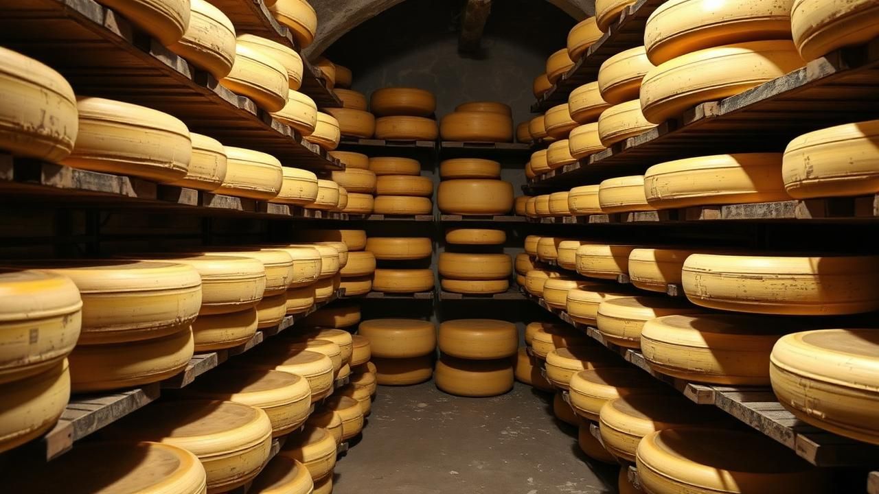 Manoura cheese detail illustration showing a complementary view for the recipe guide