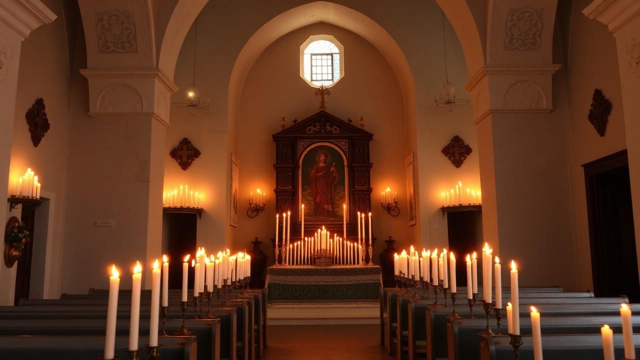 Catch the August 15 Panagia festival in Kastro atmospheric illustration used in the travel experience gallery