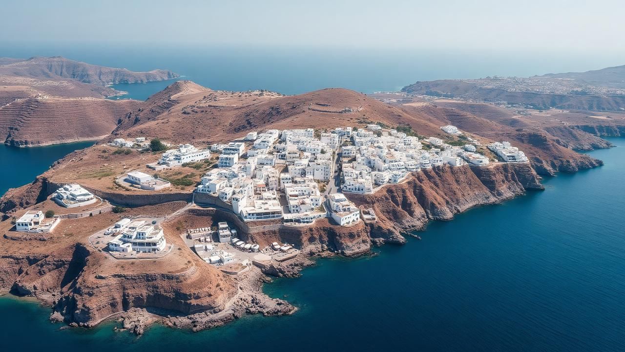 Choose your perfect village base travel experience illustration for Sifnos